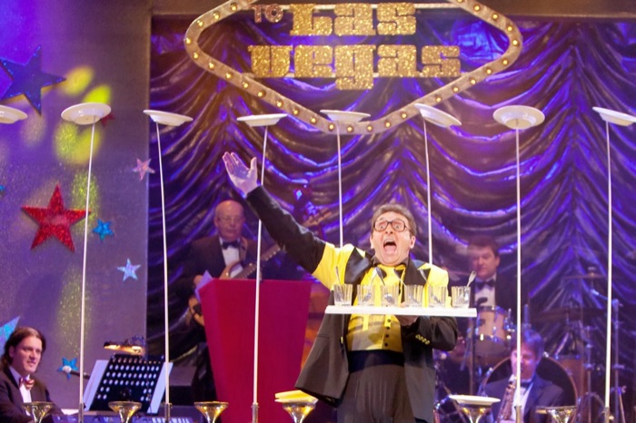Eindrücke aus der Show "Welcome to Las Vegas" im Friedrichsbau Varieté Stuttgart mit Marina Skulditskaya