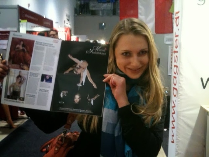 Marina Skulditskaya auf der 25. Internationalen Kulturbörse in Freiburg