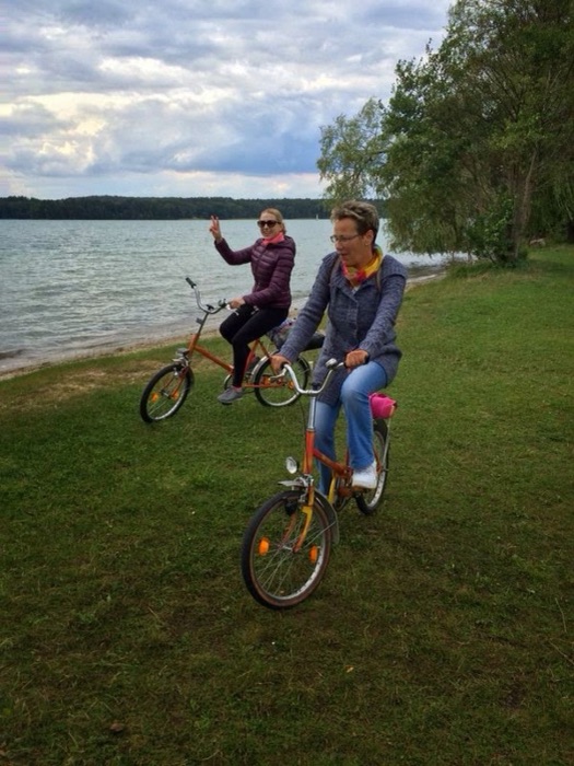 Marina Skulditskaya im Urlaub in Deutschland