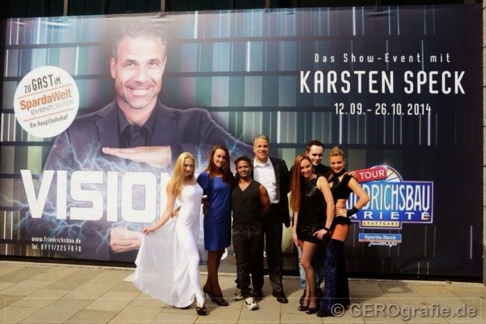 Marina Skulditskaya bei der Premiere der Show "Visionen" im Friedrichsbau Varieté Stuttgart