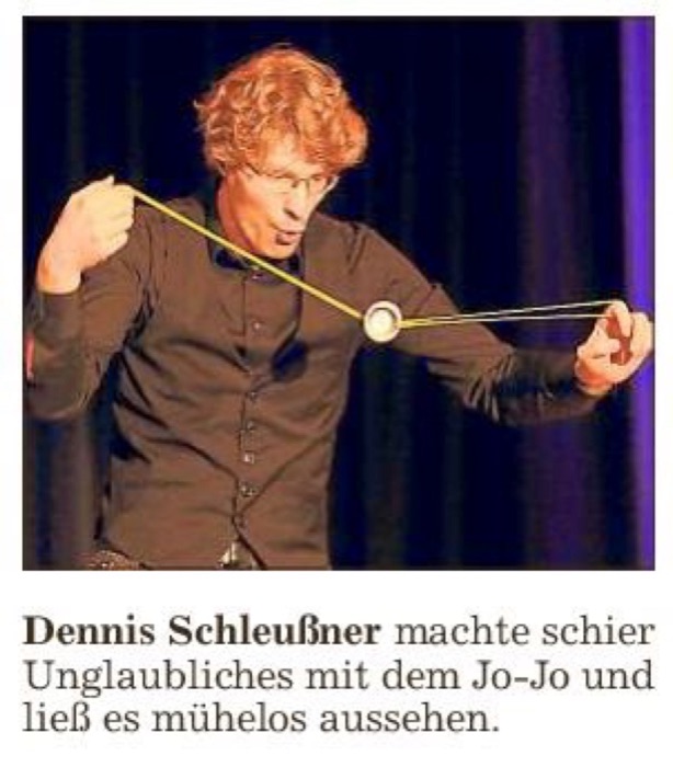 Marina Skulditskaya mit dem Schmidt Theater Tivoli on Tour in Oelde