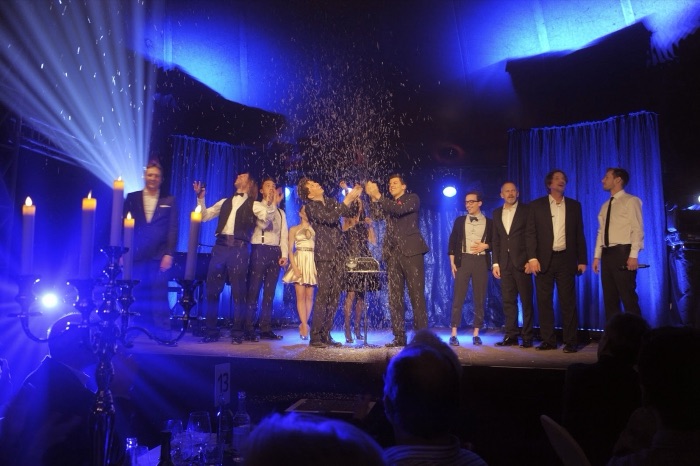 Marina Skulditskaya beim Diner Spectacle von Das Zelt in Zürich
