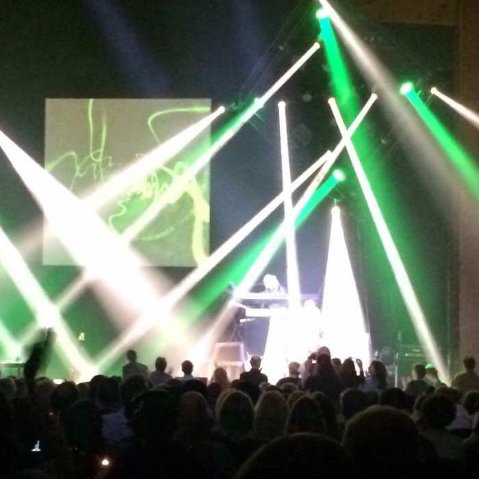 Marina Skulditskaya beim Konzert von Chris de Burgh in der Liederhalle Stuttgart