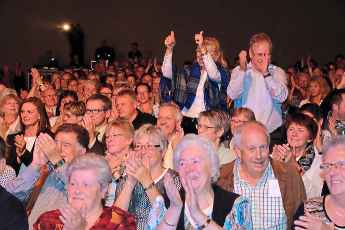Marina Skulditskaya bei der Varieté-Gala in der Steverhalle Senden