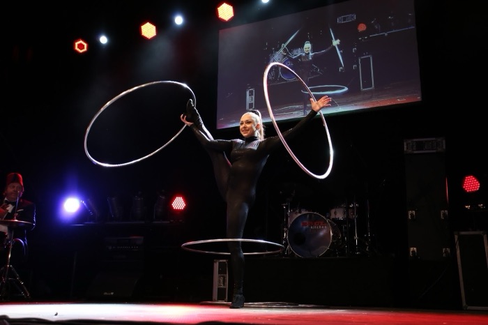 Marina Skulditskaya beim Sommerfestival zum Jubiläum der VR-Bank auf Schloss Ellwangen