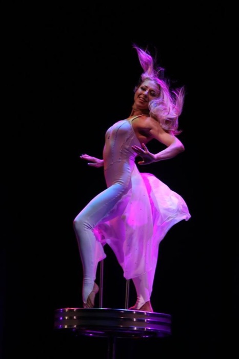 Marina Skulditskaya bei der Gala enjoy your rhythm in der Schwabenlandhalle Fellbach