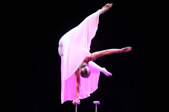 Marina Skulditskaya bei der Gala enjoy your rhythm in der Schwabenlandhalle Fellbach