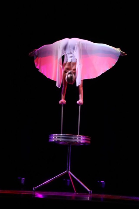 Marina Skulditskaya bei der Gala enjoy your rhythm in der Schwabenlandhalle Fellbach