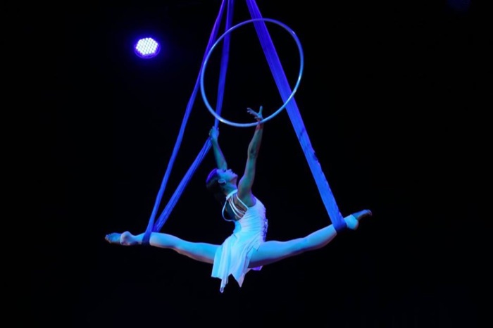 Marina Skulditskaya bei der Gala enjoy your rhythm in der Schwabenlandhalle Fellbach