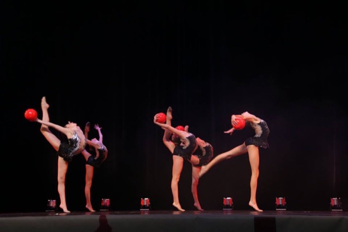 Marina Skulditskaya bei der Gala enjoy your rhythm in der Schwabenlandhalle Fellbach