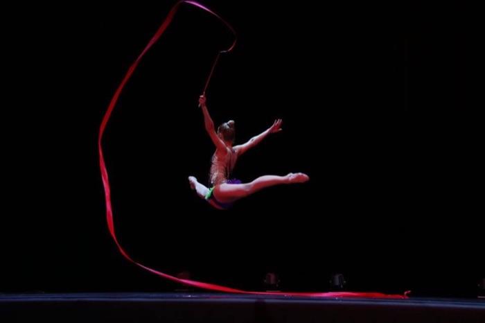 Marina Skulditskaya bei der Gala enjoy your rhythm in der Schwabenlandhalle Fellbach