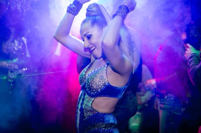 Marina Skulditskaya bei der Buena Vista Social Night in der Spielbank Stuttgart