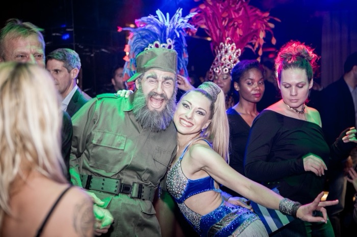 Marina Skulditskaya bei der Buena Vista Social Night in der Spielbank Stuttgart