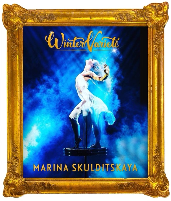 Plakatmotiv zu The Great Show im Winter Varieté Heidelberg mit Marina Skulditskaya