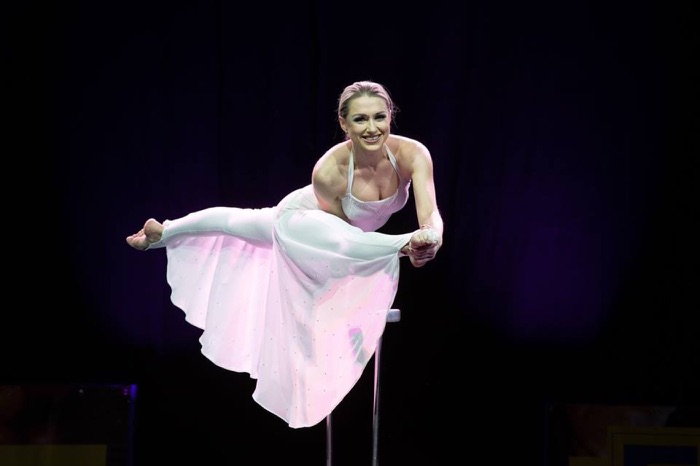 Marina Skulditskaya bei der Sportgala zum 175-jährigen Jubiläum des TSB Schwäbisch Gmünd