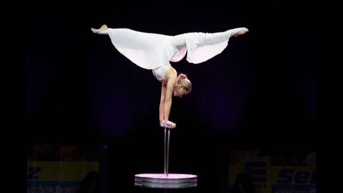 Marina Skulditskaya bei der Sportgala zum 175-jährigen Jubiläum des TSB Schwäbisch Gmünd