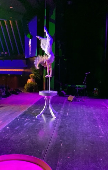 Marina Skulditskaya beim Showact auf dem 73. Fellbacher Herbst in der Schwabenlandhalle