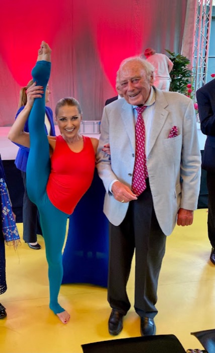 Marina Skulditskaya beim Auftritt zum Jubiläum 35 Jahre Reinhold Würth Hochschule in Künzelsau