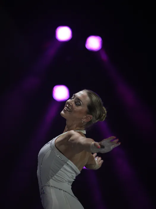 Marina Skulditskaya bei der Jubiläumsgala 25 Jahre VR-Talentiade im Friedrichsbau Varieté in Stuttgart