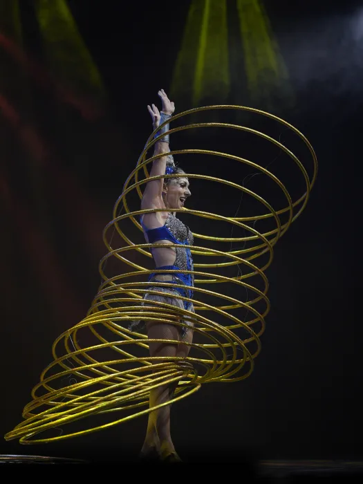 Marina Skulditskaya bei der Jubiläumsgala 25 Jahre VR-Talentiade im Friedrichsbau Varieté in Stuttgart